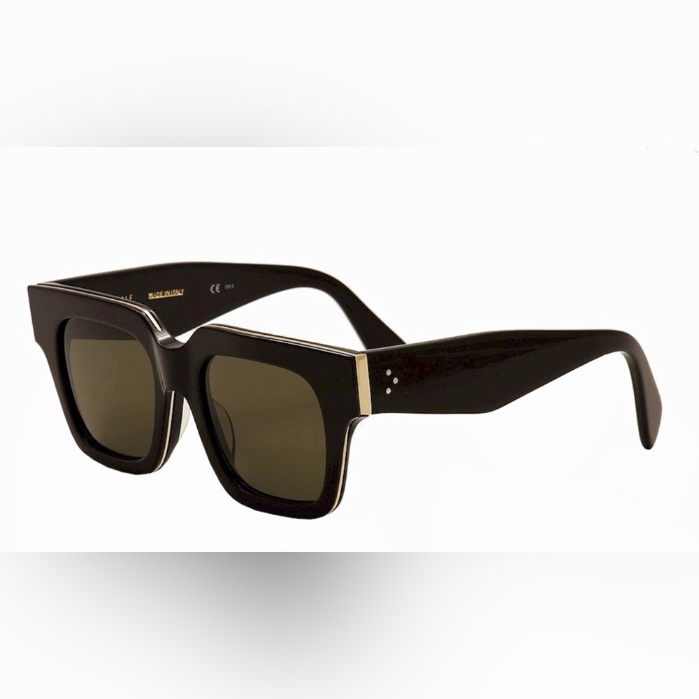 CELINE square acetate sunglasses